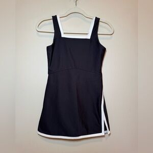 Girl’s Black/White Athletic Dress